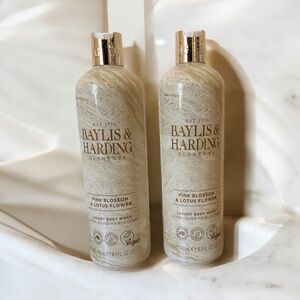 Baylis & Harding Body Wash – 2pk Pink Blossom & Lotus Flower | 16.9 oz Each